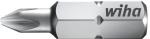 Preview: The image shows a silver screwdriver bit with a special shape at the tip, suitable for Phillips screws. The bit has 