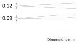 Preview: The image shows two conical shapes. At the top it reads 