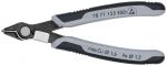 Preview: The image shows a pair of wire cutters. They have gray rubber grips and a metallic tip. The tip is narrow and sharp, ideal for cutting wires and small objects.