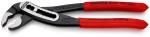 Preview: The image shows a pair of pliers with red handles and a metallic, shiny working surface. The pliers have an ergonomic design and are suitable for gripping and holding objects.