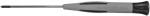 Preview: The image shows a screwdriver with a long, slender, metallic handle and a gray, non-slip plastic grip. The blade is pointed and suitable for screws.