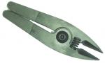 Preview: The image shows a pair of metal pliers. It has two long, flat handles that meet in the middle and have pointed jaws at both ends. There is a spring in the center.