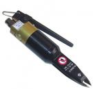 Preview: The image shows a small, handy device that looks like a black cylinder with a golden top part. At one end, there is a sharp blade, and there is a lever for operation.