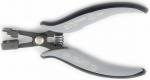 Preview: The image shows a gray pliers with ergonomic handles. The pliers have a spring that facilitates opening, and a sharp edge for cutting cables or wires.