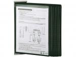 Preview: The image shows a ring binder with several transparent sleeves. In the front sleeve, there is a document with instructions and a diagram visible.