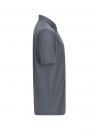 Preview: The image shows a gray polo shirt made from a lightweight, breathable fabric. It has short sleeves and a classic collar that emphasizes the sporty look.