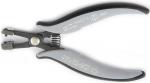 Preview: The image shows a pair of pliers with gray, rubberized handles. It has a spring in the hinge area and a sharp edge for cutting. It appears sturdy and ergonomic.