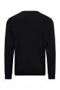 Preview: Das Bild zeigt ein schwarzes Sweatshirt von hinten. Es hat lange Ärmel, einen runden Halsausschnitt und jetzt keinen auffälligen Aufdruck oder Muster. Die Passform ist schlicht und lässig.
