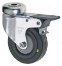 503.050.DS.EL - ESD Light duty swivel castor with bolt hole 550 - double stop, load capacity 40 kg