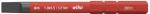 Preview: The image shows a narrow, red-orange screwdriver with a black end. Details about size and torque are printed in white on the grip area.
