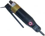 Preview: The image shows a hand tool with a long, slender handle in black and gold. At one end, there is a working surface with a rotating tip, which is commonly used for precise cutting or drilling tasks.