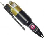 Preview: The image shows a black and gold device that looks like a tattoo machine. It has a sharp needle, a handle, and a warning label with a lightning bolt symbol.