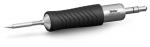 Preview: The image shows a slim screwdriver with a rubberized, textured handle for improved grip. The tip is narrow and metallic, ideal for screwing.