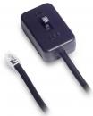 Preview: The image shows a small, rectangular switch in black with the labels 