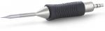 Preview: The image shows a tool that has a sharp metal tip on one end. The handle is non-slip, black with embossed lines, and it ends in a narrow connection.