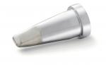 Preview: The image displays a conical, metallically shiny object with a rounded tip. The lower half is gray, providing a matte contrast to the smooth, silver upper part.