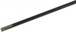 Preview: It is a long, straight metal screwdriver. The blade is flat and has a beveled tip, while it lacks a handle, making it slim and handy.