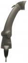 Preview: The image shows a black, ergonomically shaped handle with a rounded end that has a fine tip. The handle has a flexible structure with grooves for better grip.