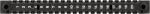 Preview: The image shows a black, elongated component with letters and numbers on one side. Along the edges are connection pins used for linking.