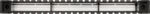 Preview: The image shows an elongated, rectangular structure in black with clear, transparent elements in the middle. The edges are serrated, and there is a round cutout at each end.