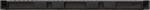 Preview: The image shows a black, rectangular object with several narrow, elongated openings or slots. It has a simple, clear structure and is maintained in a uniform color tone.