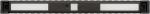 Preview: The image shows a black level, elongated and narrow. In the center are two transparent glass tubes that contain the bubbles for leveling.
