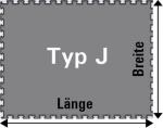 Preview: The image shows a rectangular gray object with rounded corners. In the center it says 