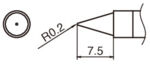 HA-T36-B - Lötspitze konisch T36-B