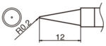 HA-T36-BL - Lötspitze konisch T36-BL