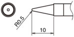 HA-T39-B05 - Lötspitze konisch T39-B05
