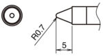 HA-T39-B07 - Lötspitze konisch T39-B07