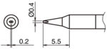 HA-T50-D04 - Lötspitze Meißelform T50-D04
