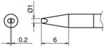 HA-T50-D1 - Lötspitze Meißelform T50-D1