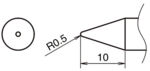 HA-T53-B05 - Lötspitze konisch T53-B05