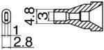 HA-N61-15 - Entlötdüse N61-15 oval