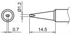 HA-T18-D12 - Soldering tip chisel-shaped T18-D12