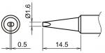 HA-T18-D16 - Soldering tip chisel-shaped T18-D16