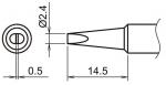 HA-T18-D24 - Soldering tip chisel-shaped T18-D24