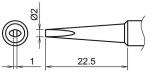 HA-T18-DL2 - Soldering tip chisel-shaped long T18-DL2