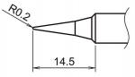 HA-T18-I - Soldering tip conical, thin T18-I
