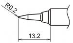 HA-T18-SB - Soldering tip conical T18-SB