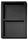 032.T-2101 - Vacuum-formed insert T-2101 550 x 350 x 43 mm, 2 compartments ESD 