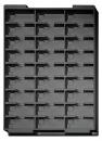 032.T-242 - Tiefzieheinlage T-242 553 x 353 x 40 mm, 27 Fächer, ESD