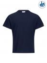 dark blue / round neck