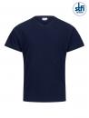 dark blue / V neck