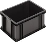 4320.007.992 - WEZ Euro container ESD 400 x 300 x 212 mm, flat base