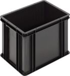 4332.007.992 - WEZ Euro container ESD 400 x 300 x 320 mm, flat base