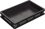6408.007.992 - WEZ Euro container ESD 600 x 400 x 100 mm, flat base