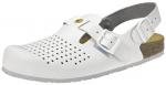 AB-4050 - Clog NATURE with heel strap, perforated