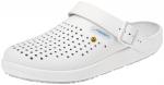 AB-5300 - Clog RUBBER with perforations and heel strap  